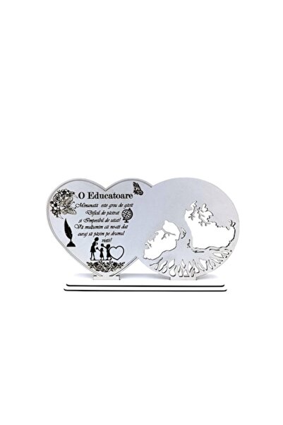 OEM Decorațiune cu inimă Blank în formă de pomul vieții, personalizată cu mes...