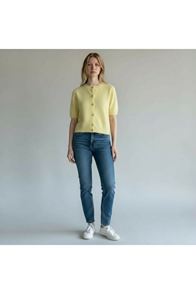 HSNGIYIM Short sleeve cardigan