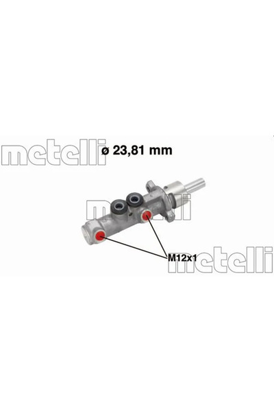 METELLI Pompa Centrala Frana Nissan Interstar Bus/Interstar Caroserie Opel Mo...