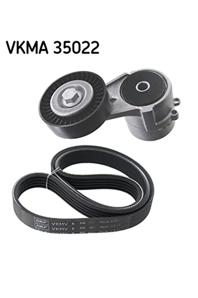 SKF V-Ribbed Drive Belt Set Chevrolet Viva Opel Astra G/Corsa C/Zafira A Micr...