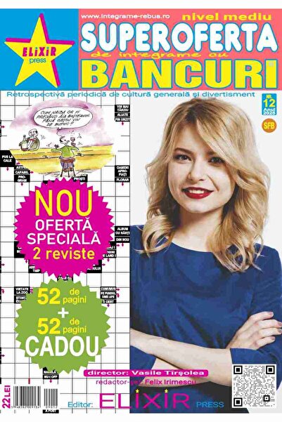 ELIXIR PRESS Superoferta de integrame cu Bancuri nr. 12,