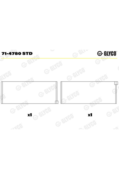 GLYCO Cuzineti Biela Opel Vectra C (z02) 2004-2009 Diesel