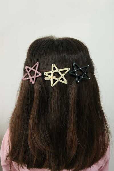 CKM silikon Agrafă de păr pentru fetiță model stea