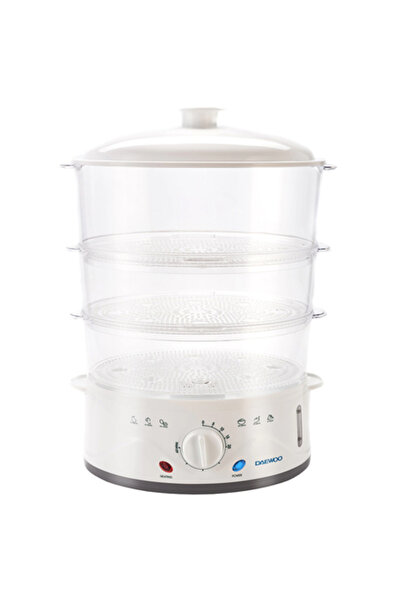 Daewoo Steam cooker, 900w, – White.