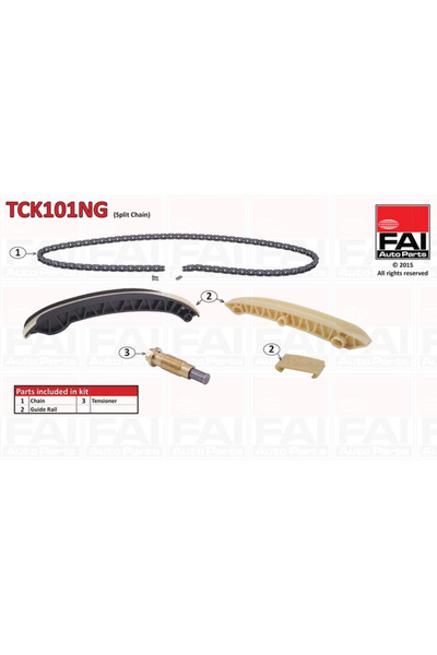 FAI AUTOPARTS Chit Lant De Distributie Deasupra Mercedes-Benz C-Class/Clk/E-C...