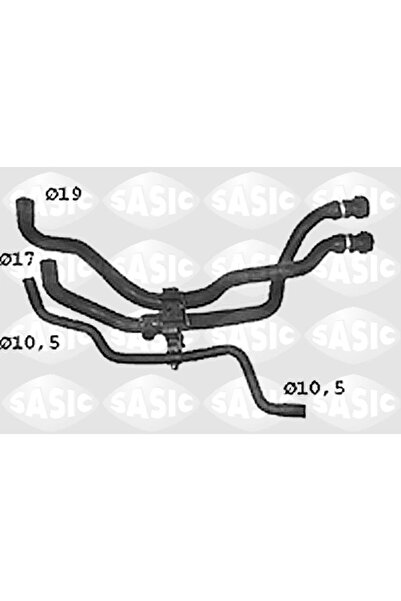 SASIC Furtun Radiator Renault Clio 2/Kangoo