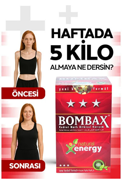 BOYRAZ HEKİM Bombax İştah Açıcı Takviye Besin Destekleyicisi Orijinal Barkodl...