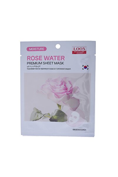 LUX Luxury Rose Water Mask for Freshness and Hydration for Your Skin 1 Piece