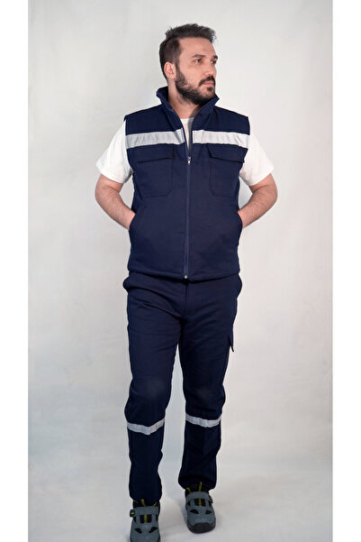 POLAT-ER Gabardin Kışlık Reflektörlü İş Pantolonu