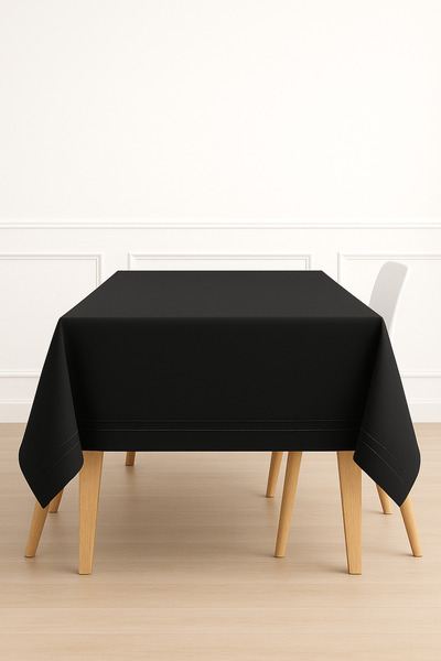 Arel Home Kolber Linen Rectangular Tablecloth Without Worry (for 6-8-10-12 People)