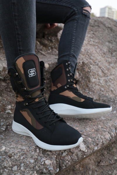 SBronze Haki Kamuflaj Erkek Bot