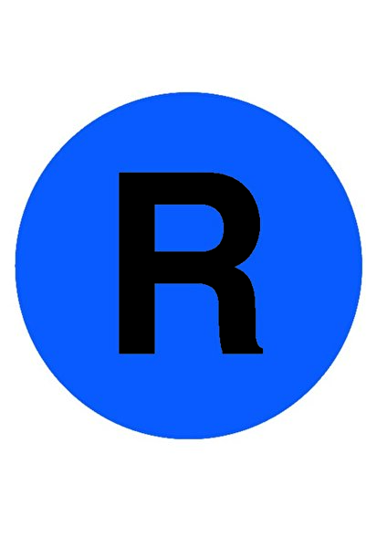 Other Buton M22XDLBX6, lentilă plată albastră cu descriere