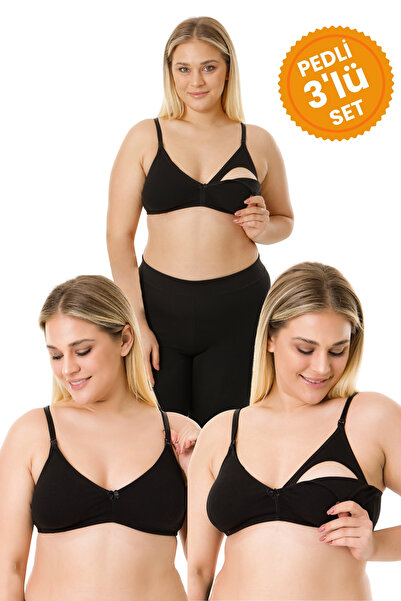 par lingerie pl 3-Piece Detachable Pad Nursing Bra