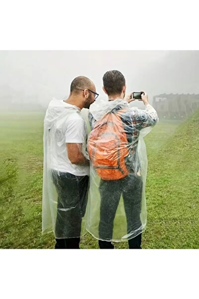 Zen Tek kullunımık ince şeffaf yağmurluk