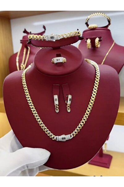 Briliance Complete Gold Set Monaco Style 6 mm