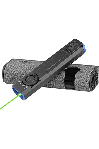 imalent GR35 Rechargeable EDC Torch, 2800 Lumens, 4 in 1: Light with Green Beams, UV LED, White Ligh