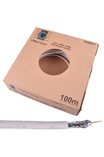 Cabletech Cablu coaxial din cupru cu triplu ecranat 100m - F690BV