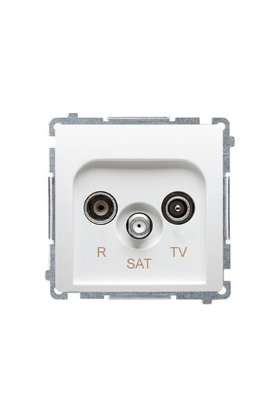 Other Priză RTVSAT pass-through 10db MZARSAT10P0111 Modul de bază alb