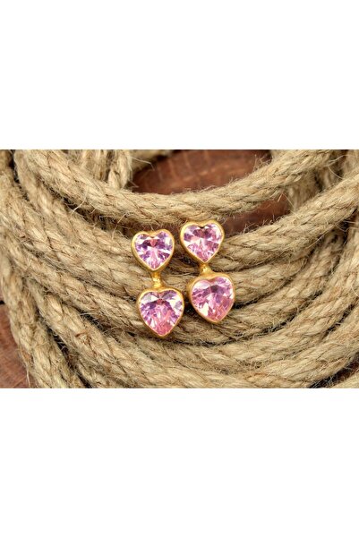 alpsilverart 925 Ayar Gümüş El İşi Pembe Topaz Kolye – Zarif Otantik Stil Takı