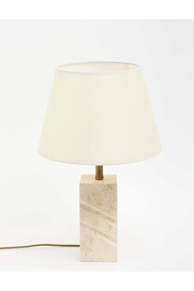 Maisonord Travertine Lampshade with Valen Fabric Hat