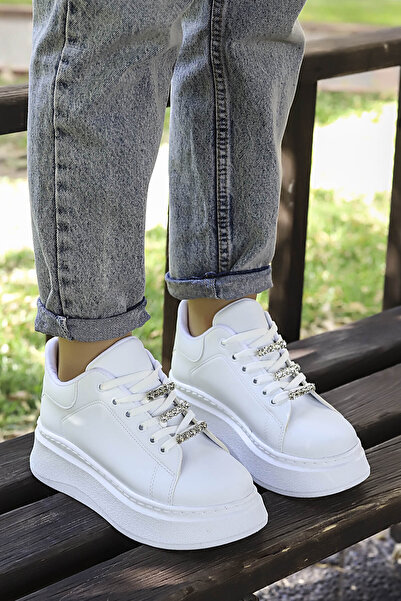 kajal ayakkabı Αθλητικά παπούτσια MDLN 210 με πέτρα με κορδόνια