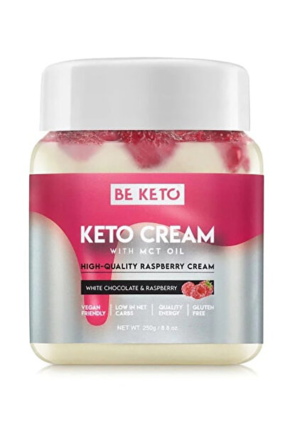 Perfect Keto Beyaz çikolata + Ahududu sürülebilir krema şekersiz, glutensiz, ...