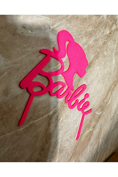 Kanem3D Barbie Pasta Süsü