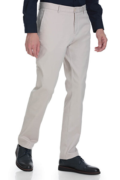 Hatemoğlu Stone Regular Fit Side Pocket Cotton Canvas Trousers