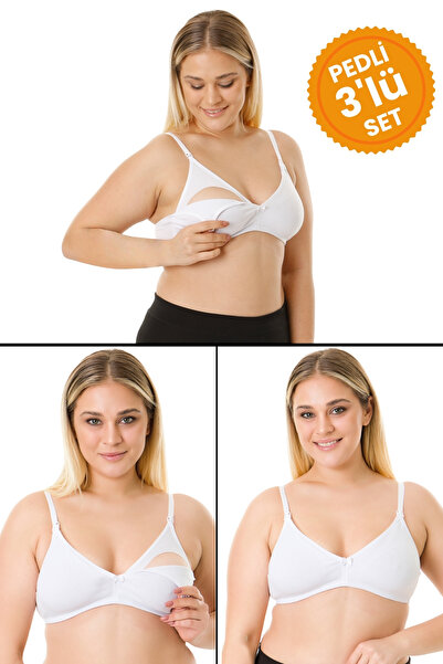 par lingerie pl 3-Piece Detachable Pad Nursing Bra