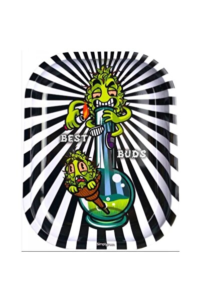 OEM Tavă metalică pentru rulat Smoke Me, 18x14 cm