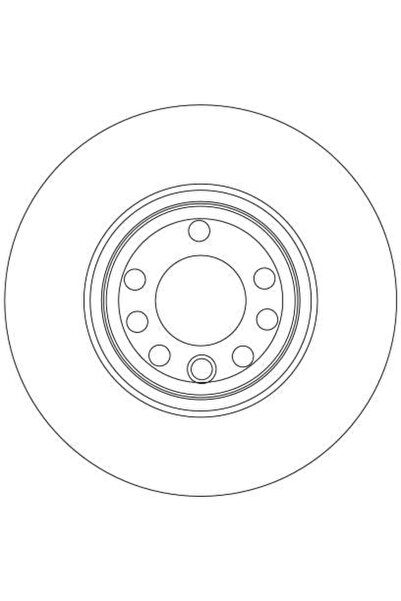 TRW Disc Frana Cadillac Bls Fiat Croma