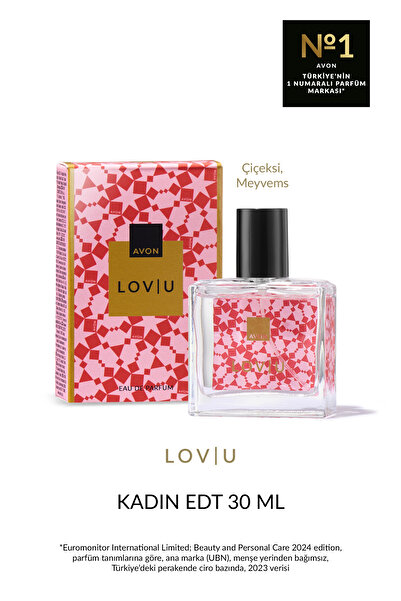 AVON Love U Seyahat EDP Boyu 30ml