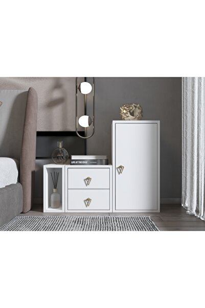 nettrends.net the new trend of shopping Modüler Şifonyer Dar Niş Çift Çekmece...