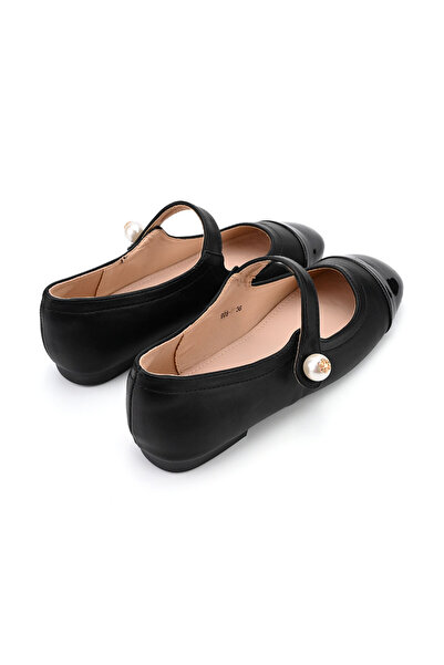 Tmall Casual Women's Ballet Flats, -Leather, BL502, Black