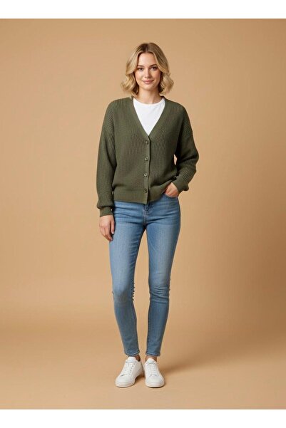 UBBA Organik Pamuk Triko Hırka