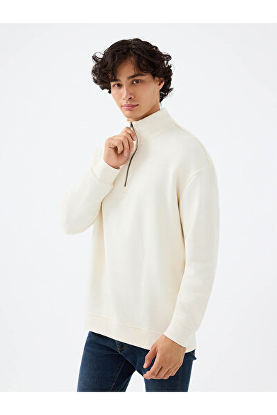 Loft Ecru Men's Sweatshirt Lf2040575