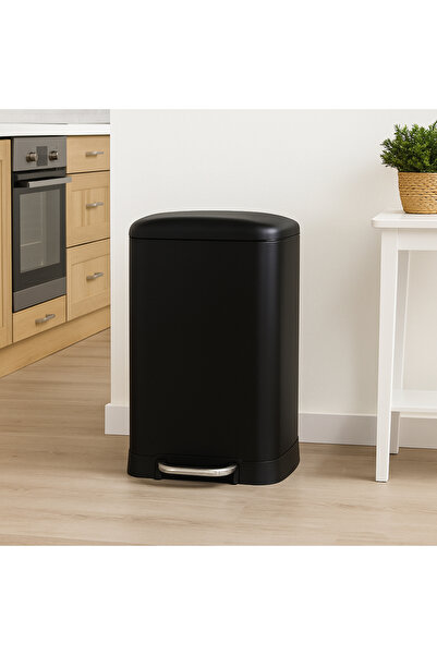 5FiveSmart 5Five Ariane pedal bin, stainless steel, 30 liters, 34x31x61 cm, black