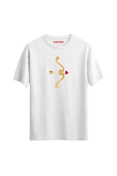 Açık Garaj Mythology Love Arrow Printed T-Shirt, Men's T-Shirt, Women's T-Shirt, Unisex T-Shirt