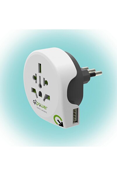 Home Adaptor de călătorie USB „din lume în Italia” Q2