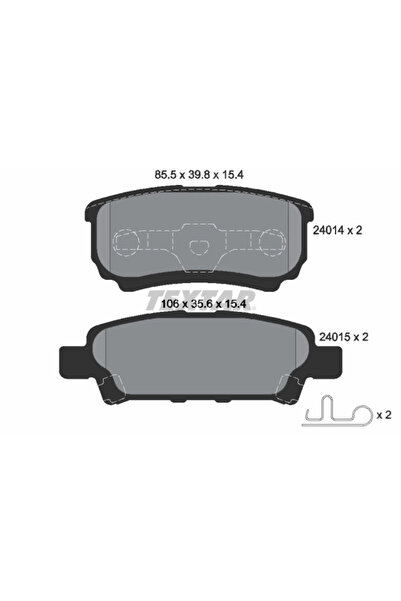 Krieger Set Placute Frana Frana Disc Chrysler Sebring Dodge Avenger/Caliber 2...