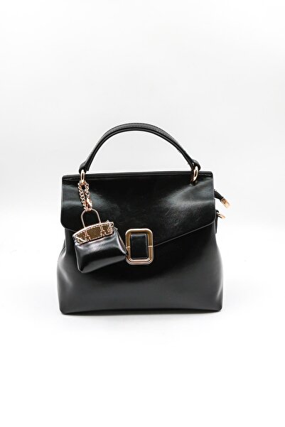 KRISTE BELL حقيبة يد نسائية مستوردة طراز تشارمي KB006 - أسود