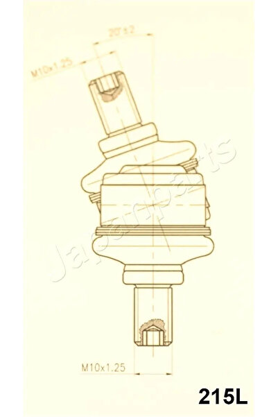 Japanparts Bara Stabilizatoare Suspensie Fata Stanga Toyota Camry