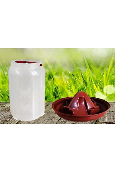 Doğalsan Tarım 1 Piece 4 Lt Chicken Feeder Chick Feeder Winged Feeder Quail Feeder Pheasant Goose Goose Duck