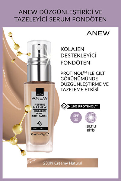 AVON Anew Düzgünleştirici ve Tazeleyici Serum Fondöten 230N