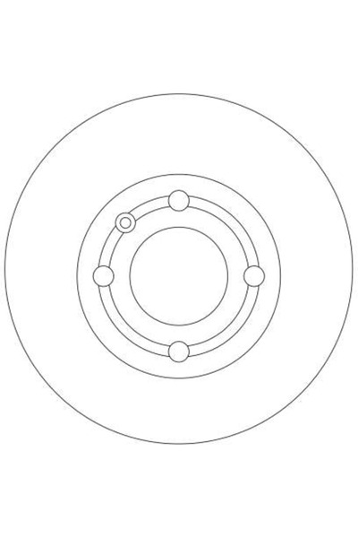 TRW Disc Frana Seat Arosa/Cordoba/Ibiza 2 Vw Lupo 1/Polo
