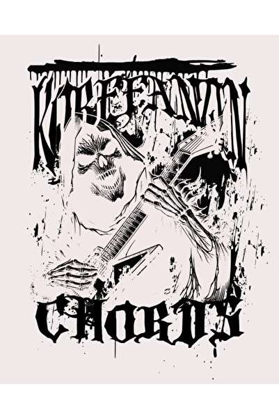 Korefanzin Μαύρο φούτερ με κουκούλα με σχέδιο γοτθικού στυλ