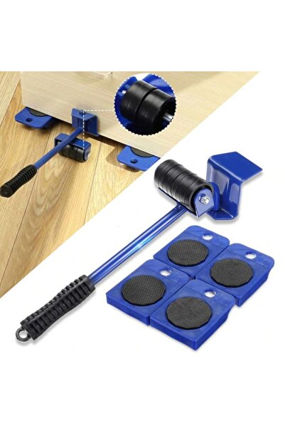 PROCART Set ridicare și transport mobilă, 4 role, mâner antiaderent, max. 150 kg