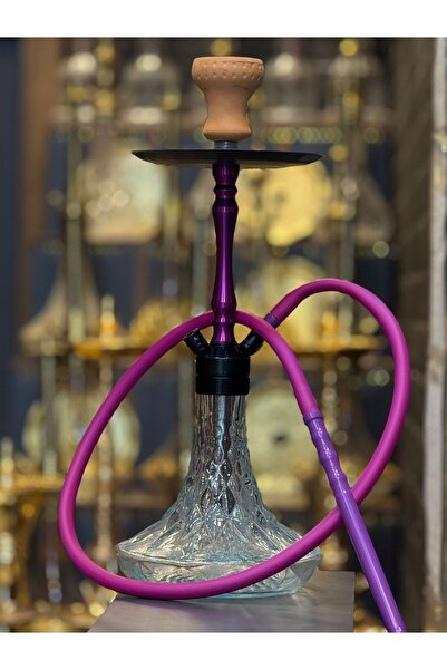 DR KARAM HOOKAH Zarif Nargile – Alüminyum Takım (Mov)