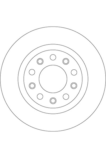 TRW Disc Frana Alfa Romeo Giulietta Fiat (Gac) Viaggio