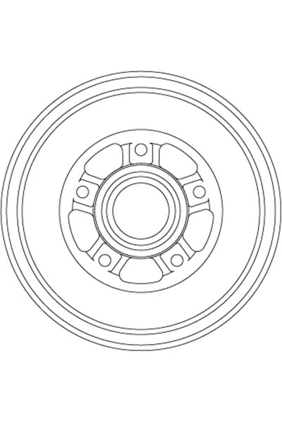 TRW Tambur Frana Dacia Duster Renault Arkana 1/Captur 1/Duster